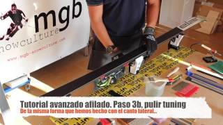 Tutorial avanzado Cómo afilar los cantos de tus esquís o tabla de snowboard [upl. by Anillek]