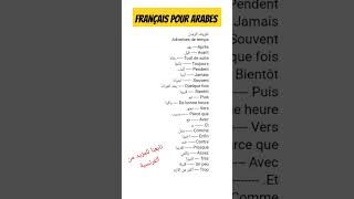 ظروف الزمان بالفرنسية Les adverbes de temps تعلمالفرنسيةللاطفال تعلمالفرنسية اكسبلور [upl. by Alabaster20]