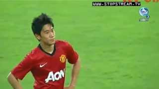 Shinji Kagawa First Goal For Manchester United vs Shanghai Shenhua [upl. by Dlnaod462]