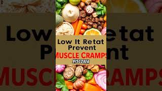 FOODS that may help in MUSCLES CRAMPS [upl. by Westhead54]