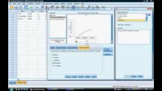 Tutorial 3  Geneating Line Graphs in SPSS [upl. by Ahsikan]