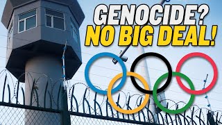 ESPN Compares China Genocide to Sports Injuries—INSANE Olympic Commentary [upl. by Karylin14]