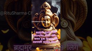 Lingashtakam  लिंगाष्टकम  ब्रह्ममुरारि सुरार्चित लिंगं lingashtakam shiv mahadev mahakal yt [upl. by Lund]