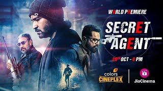 SECRET AGENT  World Premiere  Tonight 8PM  Colors Cineplex  Jio Cinema  Vijay Antony Megha A [upl. by Aruam]