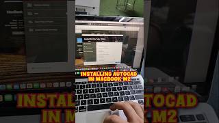 Installing Autocad in MacBook M2 [upl. by Naols202]