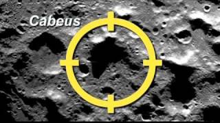 NASA SELECTS TARGET CRATER FOR LUNAR IMPACT OF LCROSS SPACECRAFT [upl. by Tcideneb]