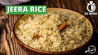 Jeera Rice Recipe  Pressure Cooker Jeera Rice  Cumin Rice  Variety Rice Recipes  Cookd [upl. by Cam67]