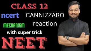 Cannizzaro reaction class 12 and its mechanisms by super trick [upl. by Nirual]