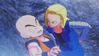 Dragon Ball Z Kakarot  Android 18 Kisses Krillin [upl. by Leksehcey]