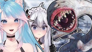 IS THAT A DCK MONSTER ║ Silvervale Plays Monster Hunter Rise ft Veibae [upl. by Ellezaj106]