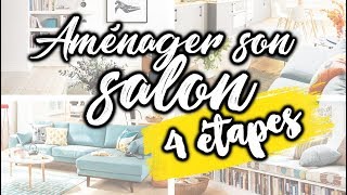 COMMENT AMÉNAGER SON SALON À VIVRE [upl. by Acirem]