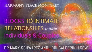 WEBINAR VIDEO BLOCKS TO INTIMACY  within Couples and Individuals  INTIMACY and AVOIDANCE [upl. by Auhsej]