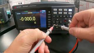 Continuity Measurement using the Keysight 34450A [upl. by Nnayt]