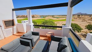 Las Terrazas De La Torre Penthouse STUNNING Golf and Lake views AC throughout fully furn 94995€ [upl. by Mag]