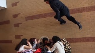 Parkour at school [upl. by Wenonah]