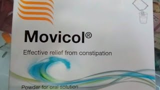 موفيكول باودر Movicol Powder لعلاج الامساك وحالات قبض الأمعاء أدوية [upl. by Hemphill]