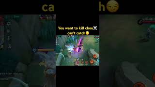 You want to kill chou☠️ mobilelegends mlbb chou mlbbcreatorcamp shortsvideo [upl. by Huebner]