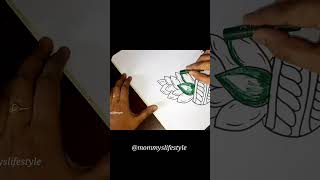 How to draw a Plant  Plant drawing tutorial  drawing shorts plants [upl. by Esina]