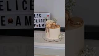 gold drip cake cakedesign [upl. by Nura]