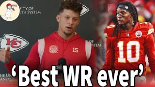 Patrick Mahomes lost himself after Chiefs SIGNED WR DeAndre Hopkins [upl. by Neema]