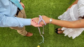 How to Tie a Handfasting Knot Like an Expert [upl. by Neirb]