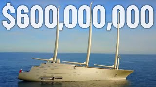 Inside A Billionaires 600 Million Mega Yacht [upl. by Trimmer]