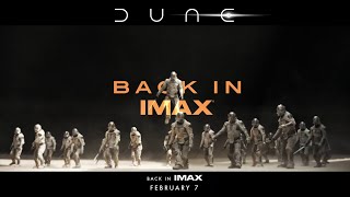 Dune Part One  Back in IMAX starting 7th February 2024 [upl. by Eniad]