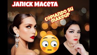 Copiando el Maquillaje de Janick Maceta Miss Perú Universo 2020 3 runner up Supranational ❤️ [upl. by O'Connell514]