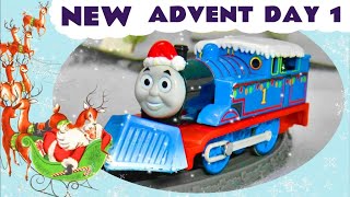 Thomas and Friends Christmas Advent Calendar Day 1 [upl. by Brindell35]