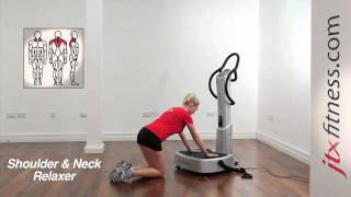 Vibration Plate Massages  How To Do Shoulder And Neck Relaxers On A Vibration Plate [upl. by Acimehs]