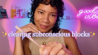 Reprogramming Your Mind for Success 💰💕 ASMR Reiki  Remove Subconscious Blocks to Your Goals [upl. by Ahseila]