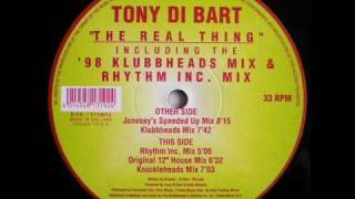 Speed Garage  Tony Di Bart  The Real Thing Joneseys Speeded Up Mix [upl. by Idram]