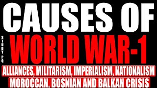 Causes of World War 1 in UrduHindi [upl. by Dorene]