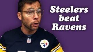 PITTSBURGH DAD STEELERS BEAT RAVENS [upl. by Murton]