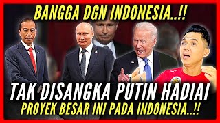 BANGGA DGN INDONESIA‼️ TAK DISANGKA PUTIN HADIAI PROYEK BESAR INI PADA INDONESIA  🇲🇾 Reaction [upl. by Asiole472]