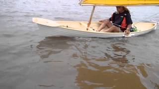 MacGregor Sailing Canoe on Lake Wivenhoe [upl. by Ynamreg]