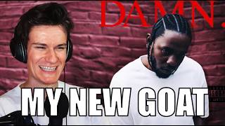 Just Me Reacting to Another 1010 Kendrick Lamar Album DAMN [upl. by Aikahs]