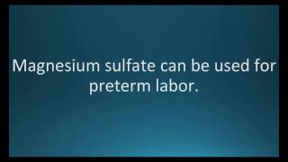 How to pronounce magnesium sulfate Memorizing Pharmacology Flashcard [upl. by Isla]