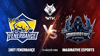 1907 FENERBAHÇE amp IMAGINATIVE ESPORTS PLAYOFF HAFTASI 5 GÜN 1 MAÇ  WOLFTEAM [upl. by Antonius]