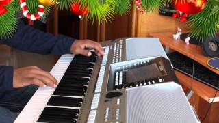 Rudolph The Red Nosed Reindeer  yamaha Psr s 910 [upl. by Cosme868]