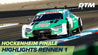 Titelkrimi auf dem Hockenheimring  Entscheidung vertagt  Highlights Rennen 1  DTM Hockenheim 2020 [upl. by Diraf]