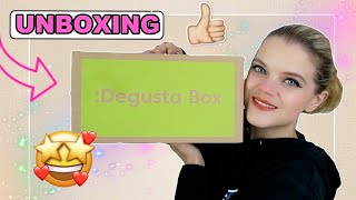 SEHR GUT UNBOXING DEGUSTA BOX JANUAR 2024 [upl. by Esenahs]