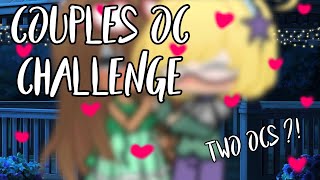 Couples 👩‍❤️‍💋‍👩❤️OC CHALLENGE gacha club original idea 💡 2 ocs [upl. by Sitelc975]