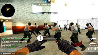 CSGO  Zombie Mod  Map zmStabTownFinal  RoW Server [upl. by Letch878]