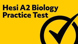 Hesi A2 Biology Practice Test [upl. by Nilde]