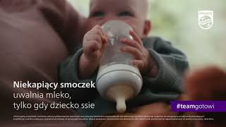 Nowa przełomowa butelka od Philips Avent z Responsywnym smoczkiem Natural [upl. by Odoric]