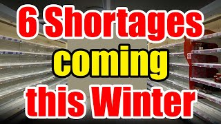 Winter Shortages COMING Be Prepared and Stock Up while you CAN [upl. by Lanza]