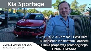 Kia Sportage 16 TGDI 210KM 6AT FWD Businessline z pakietami  kilka PROPOZYCJI FINANSOWANIA [upl. by Alian225]