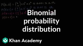 Free throw binomial probability distribution  Probability and Statistics  Khan Academy [upl. by Retep]