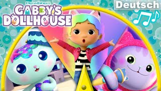 Dreht das Liederrad Singt mit Gabby und ihren Freunden  GABBYS DOLLHOUSE  Netflix [upl. by Adnauqaj]